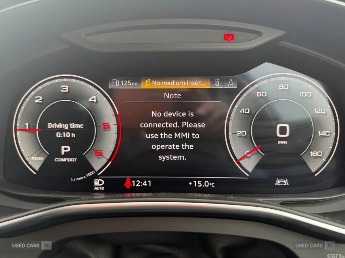 Audi A6 Saloon, Diesel Hybrid, 2023, Black