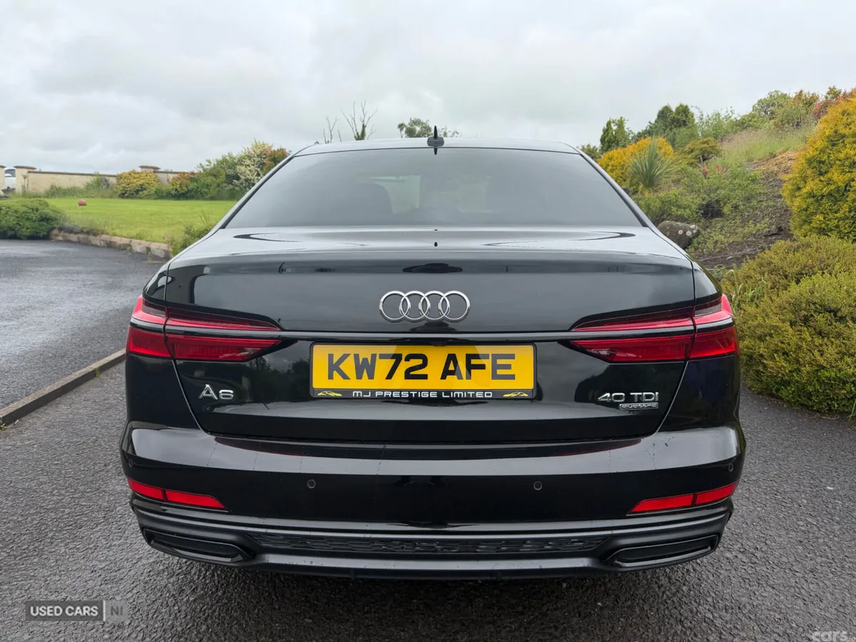Audi A6 Saloon, Diesel Hybrid, 2023, Black