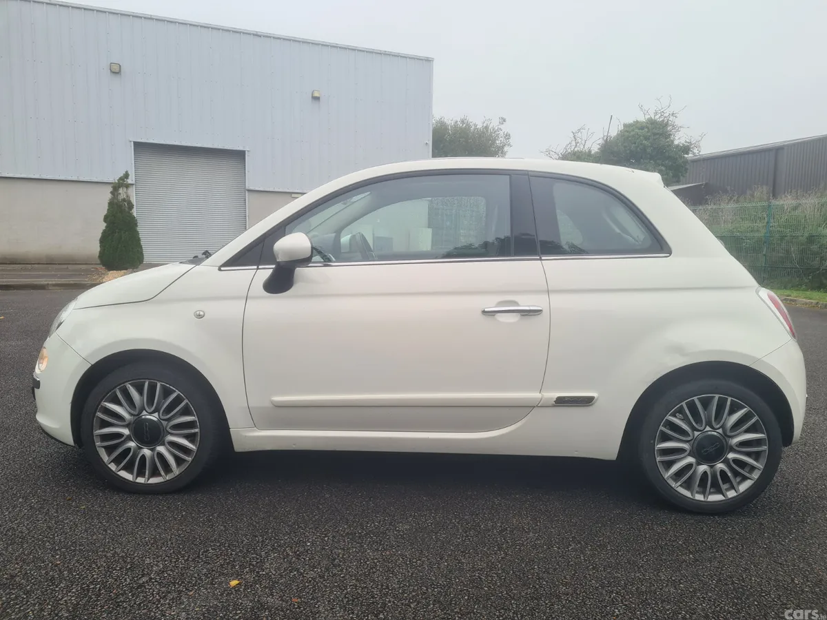 Fiat 500 Hatchback, Petrol, 2015, White