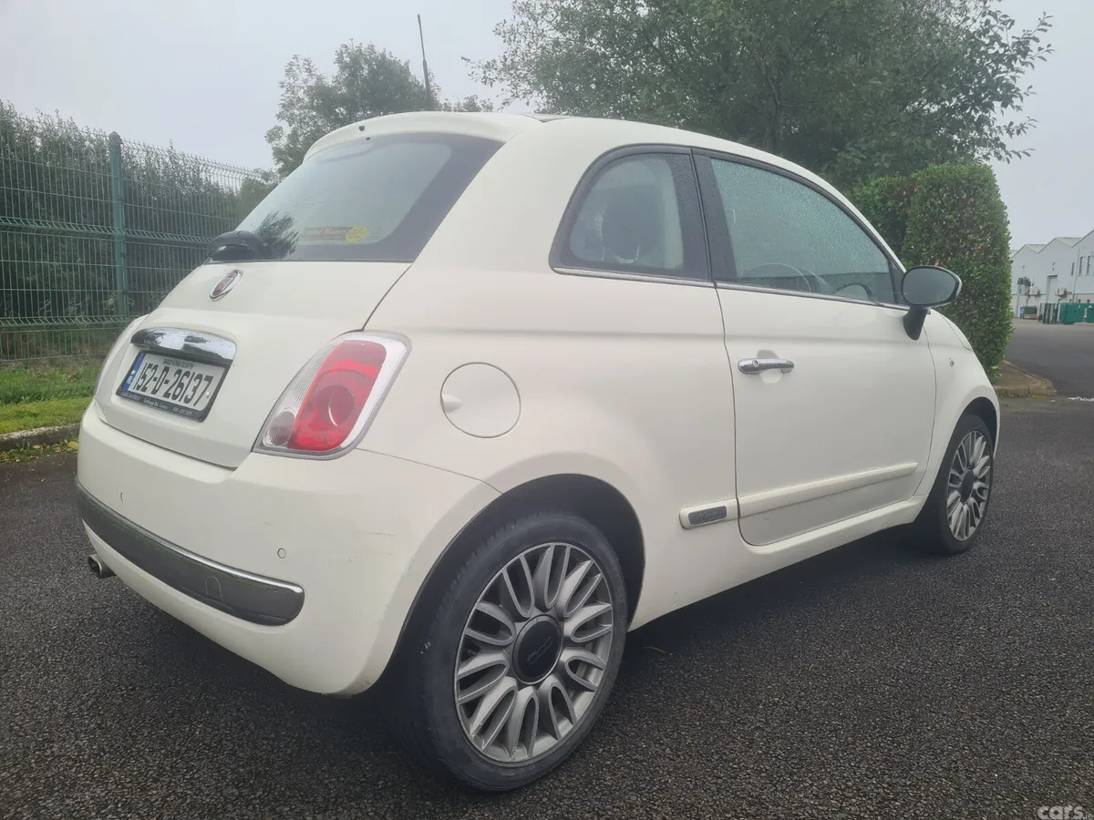 Fiat 500 Hatchback, Petrol, 2015, White