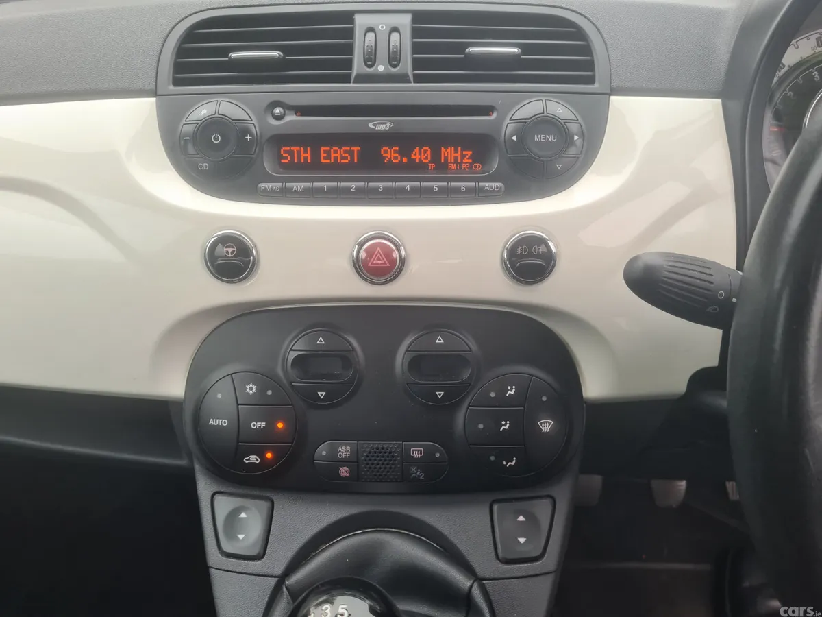 Fiat 500 Hatchback, Petrol, 2015, White