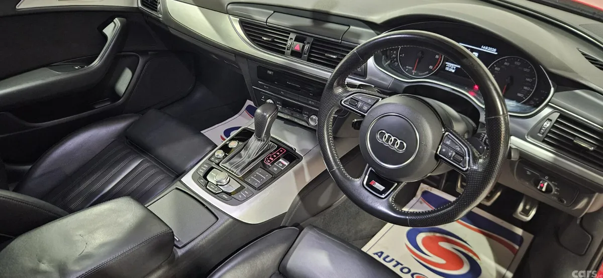Audi A6 Saloon, Diesel, 2017, Red