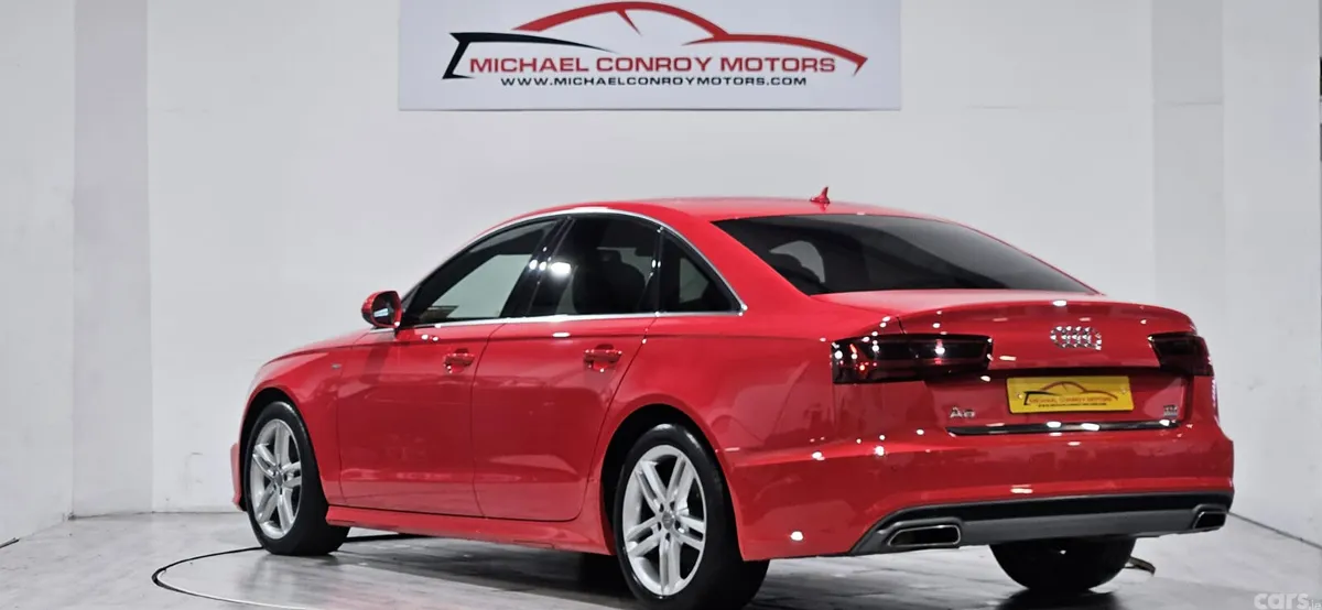 Audi A6 Saloon, Diesel, 2017, Red