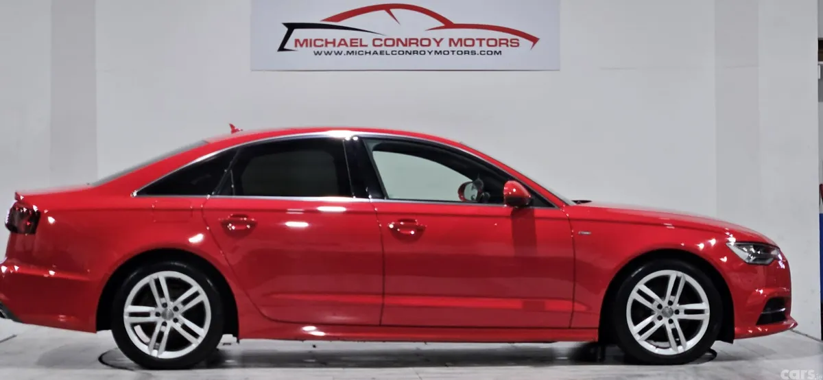 Audi A6 Saloon, Diesel, 2017, Red
