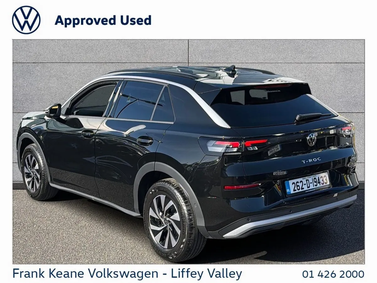 Volkswagen T-Roc SUV, Petrol, 2026, Black