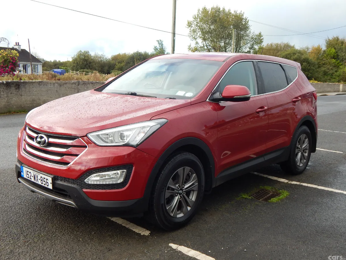 Hyundai Santa Fe SUV, Diesel, 2015, Red