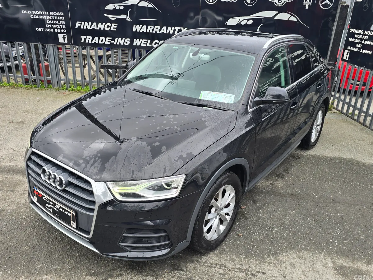 Audi Q3 SUV, Diesel, 2016, Black