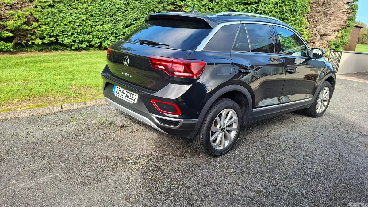 Volkswagen T-Roc SUV, Petrol, 2022, Black