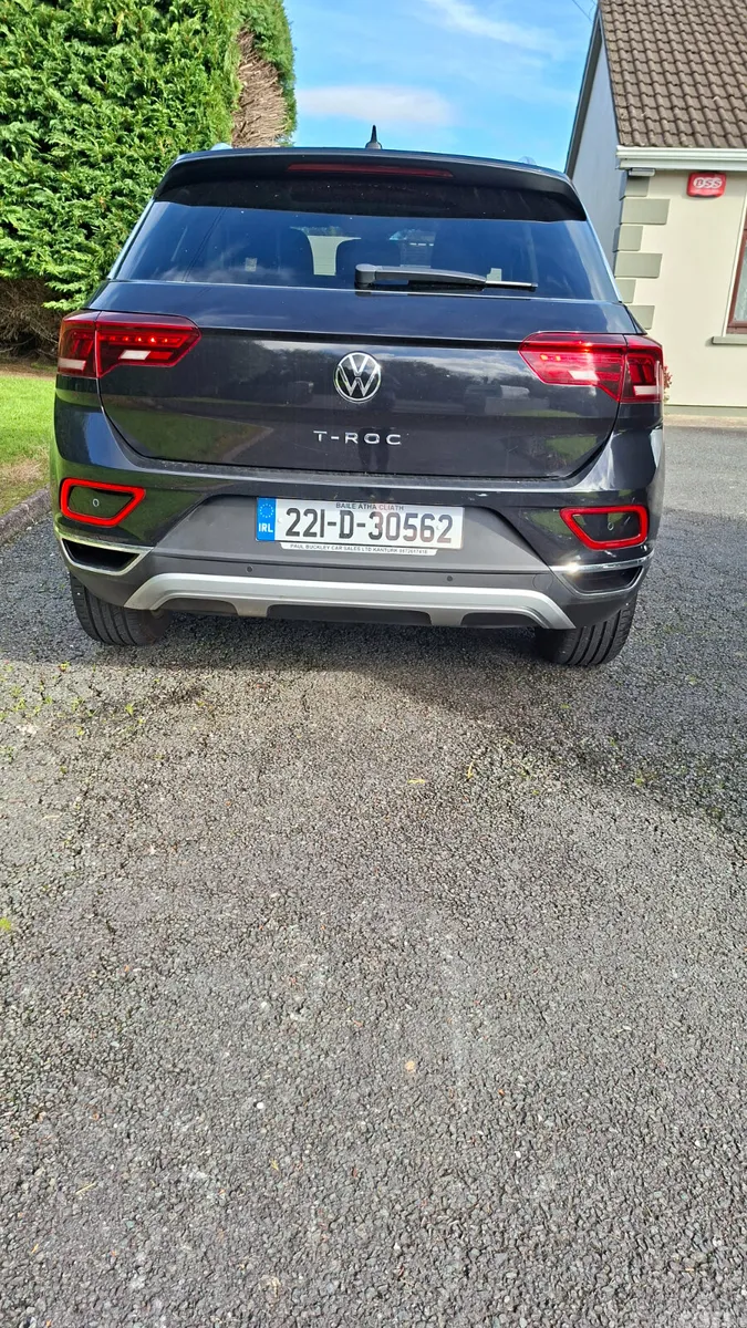 Volkswagen T-Roc SUV, Petrol, 2022, Black