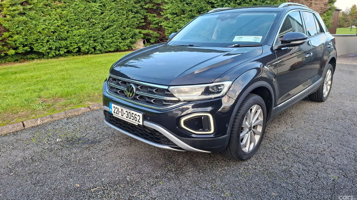 Volkswagen T-Roc SUV, Petrol, 2022, Black