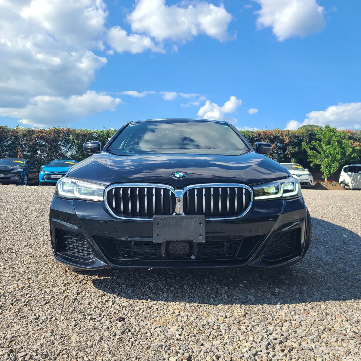 BMW 5-Series Saloon, Petrol Plug-in Hybrid, 2021, Blue