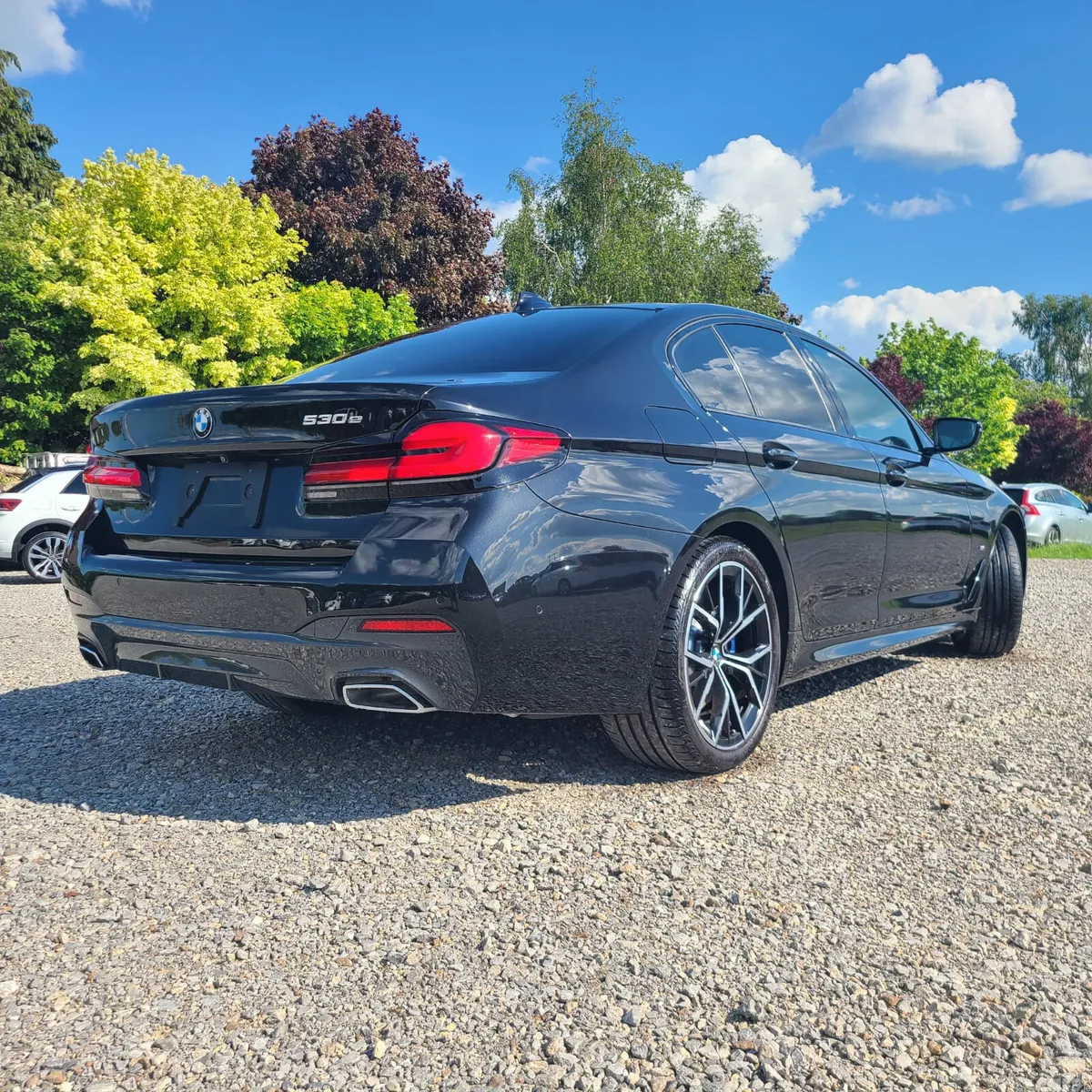 BMW 5-Series Saloon, Petrol Plug-in Hybrid, 2021, Blue