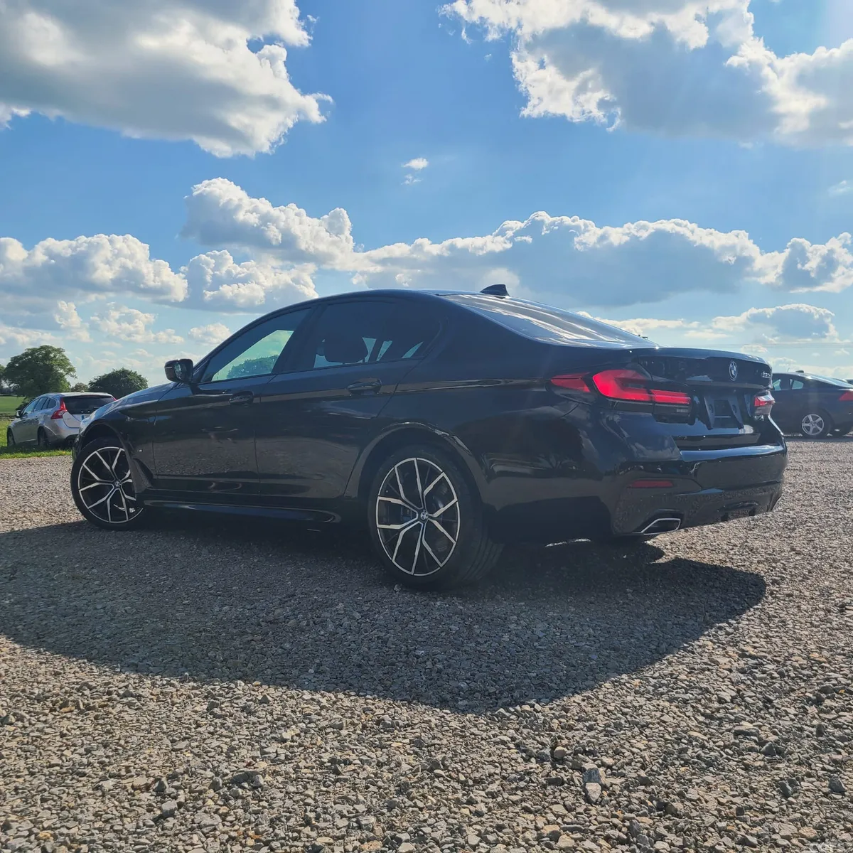 BMW 5-Series Saloon, Petrol Plug-in Hybrid, 2021, Blue