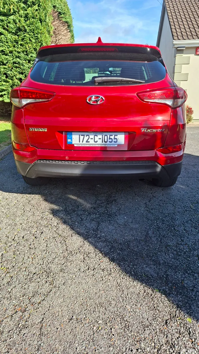 Hyundai Tucson SUV, Diesel, 2017, Red