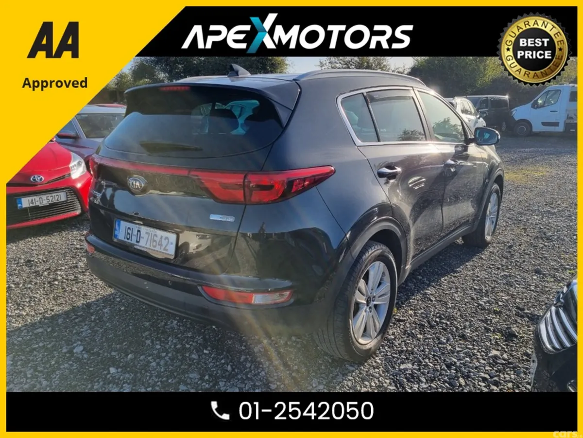 Kia Sportage SUV, Diesel, 2016, Black