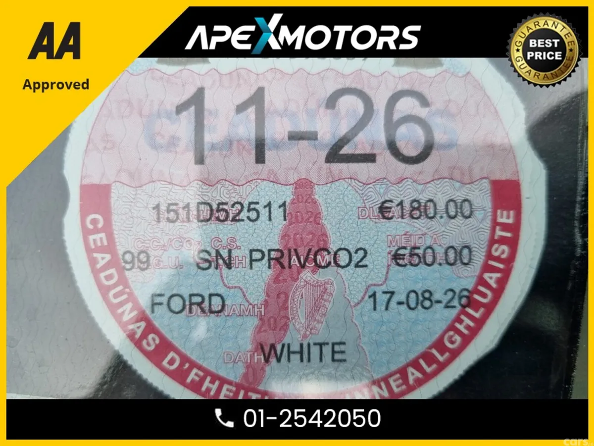 Ford Fiesta Hatchback, Petrol, 2015, White
