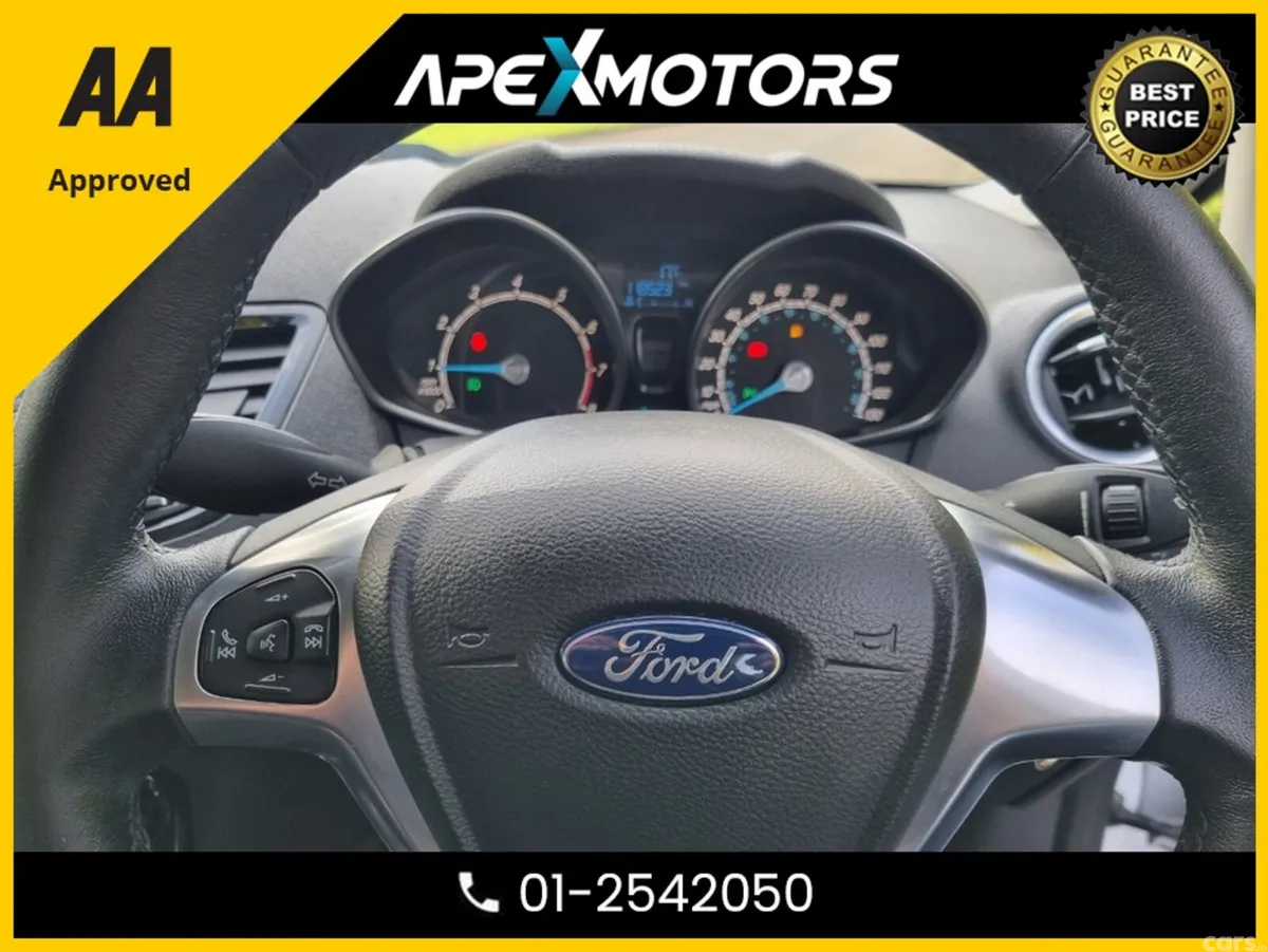 Ford Fiesta Hatchback, Petrol, 2015, White