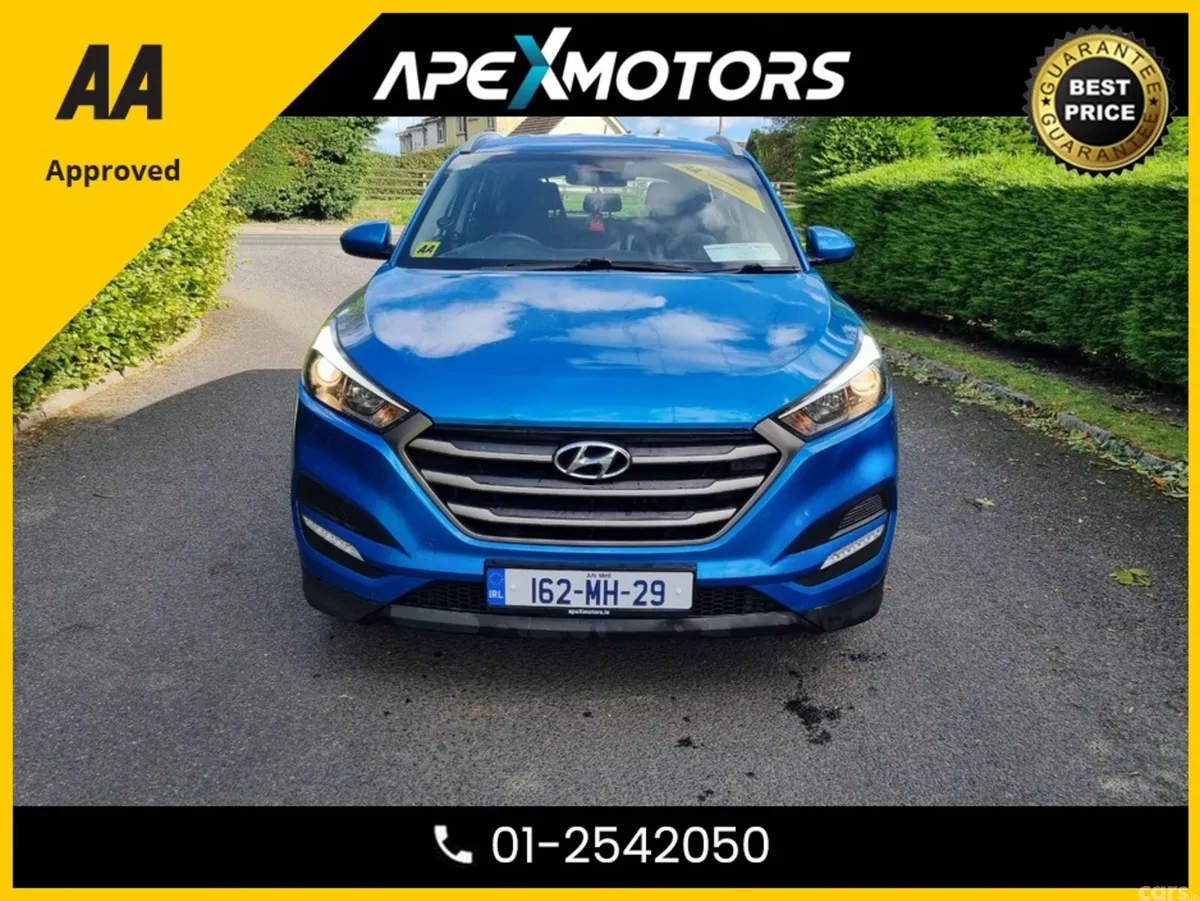 Hyundai Tucson MPV, Petrol, 2016, Blue