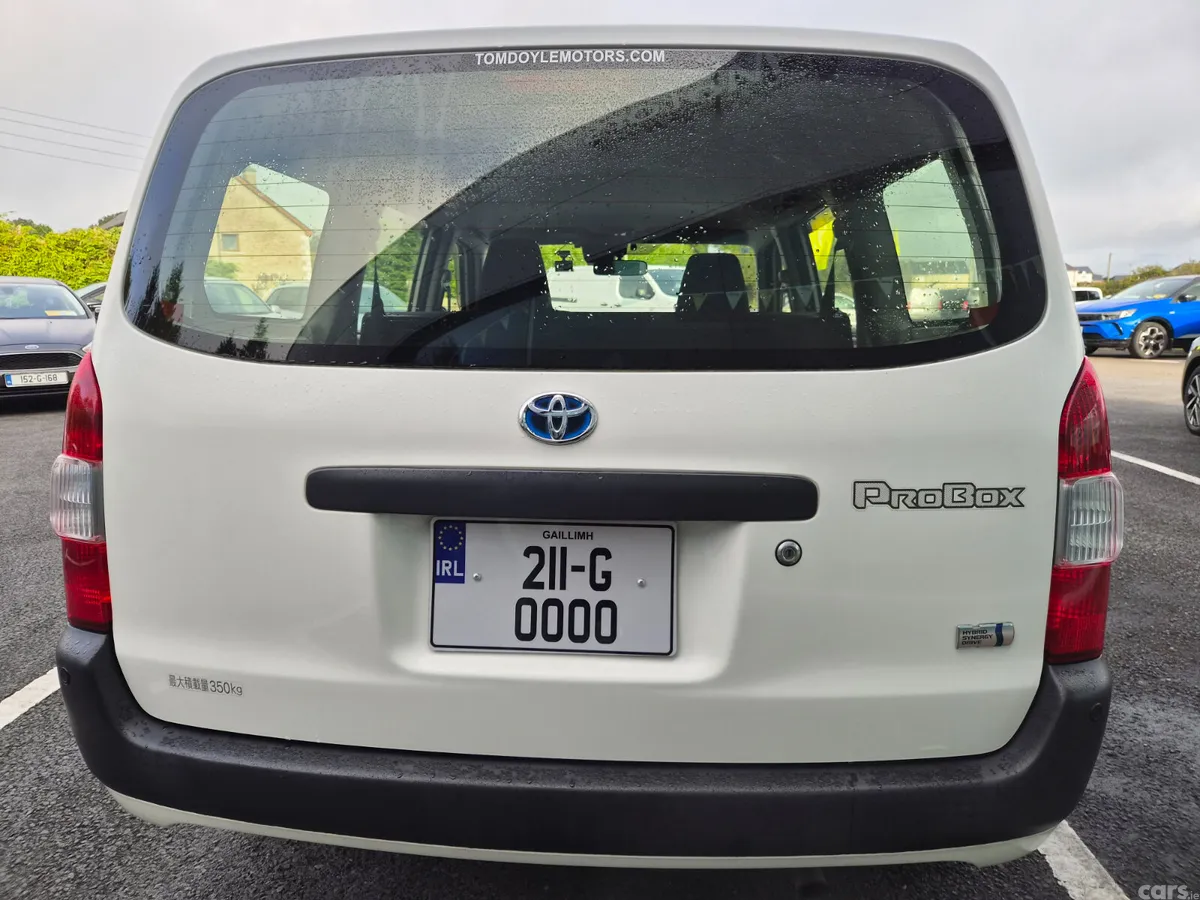 Toyota Probox Estate, Petrol Hybrid, 2021, White