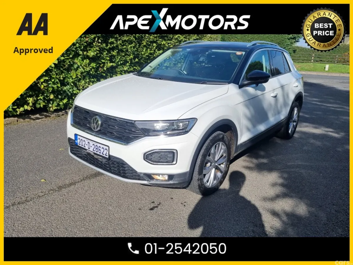 Volkswagen T-Roc SUV, Diesel, 2020, White