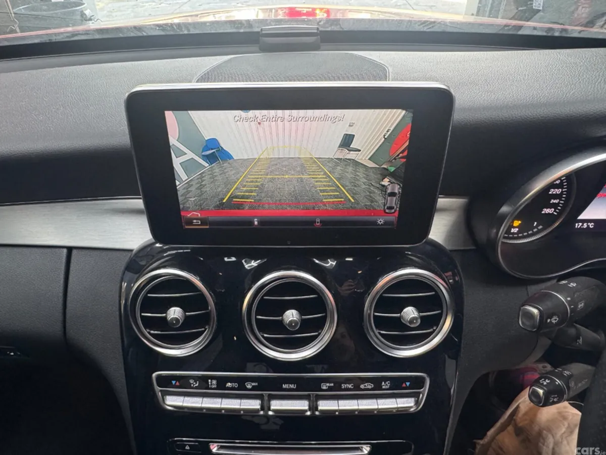 Mercedes-Benz C-Class Saloon, Petrol, 2018, Red