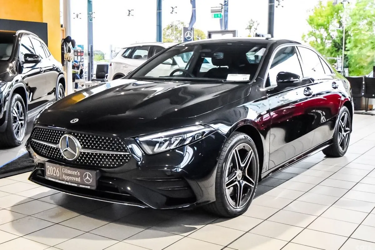Mercedes-Benz A-Class Saloon, Petrol Plug-in Hybrid, 2026, Black
