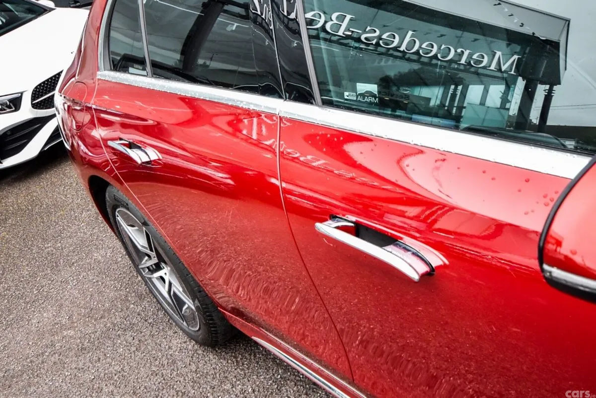 Mercedes-Benz E-Class Saloon, Diesel Hybrid, 2024, Red