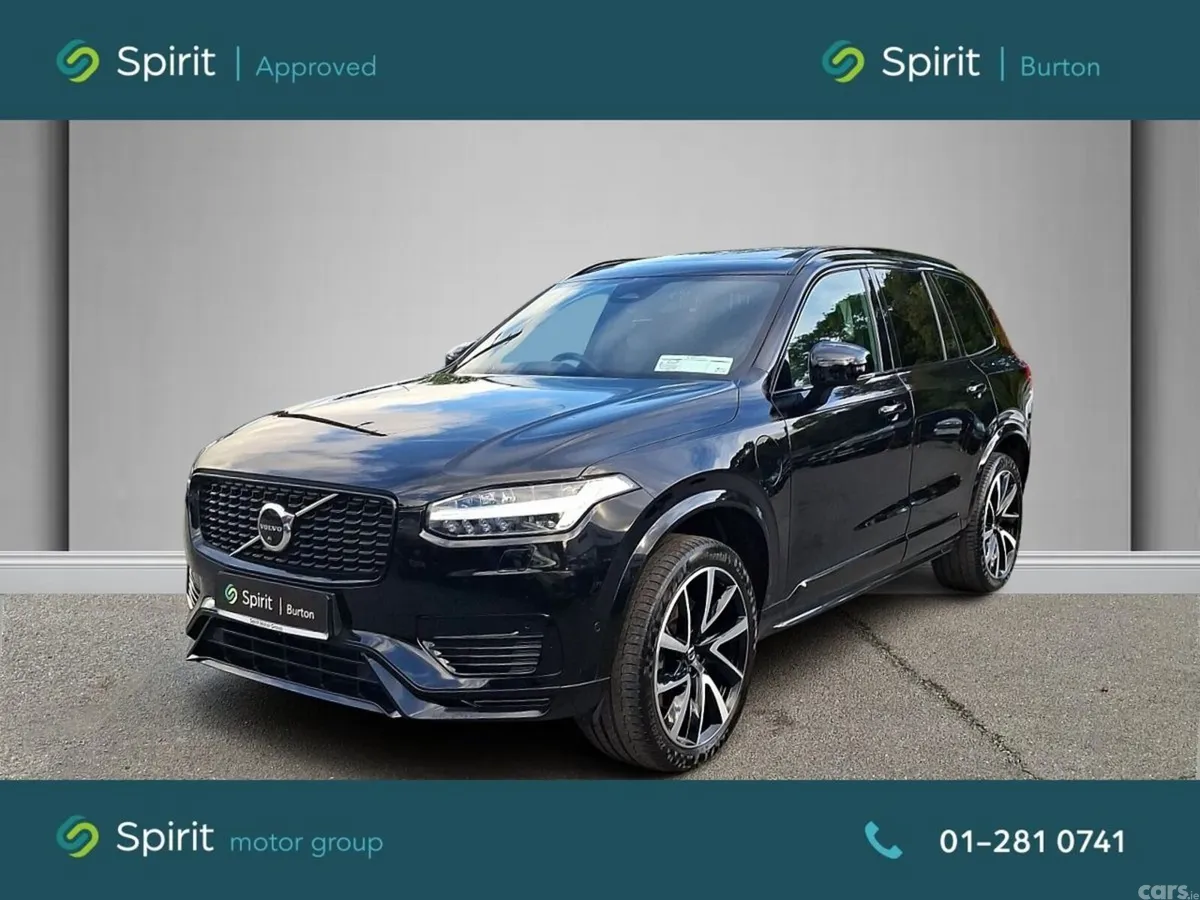 Volvo XC90 SUV, Petrol Plug-in Hybrid, 2023, Black