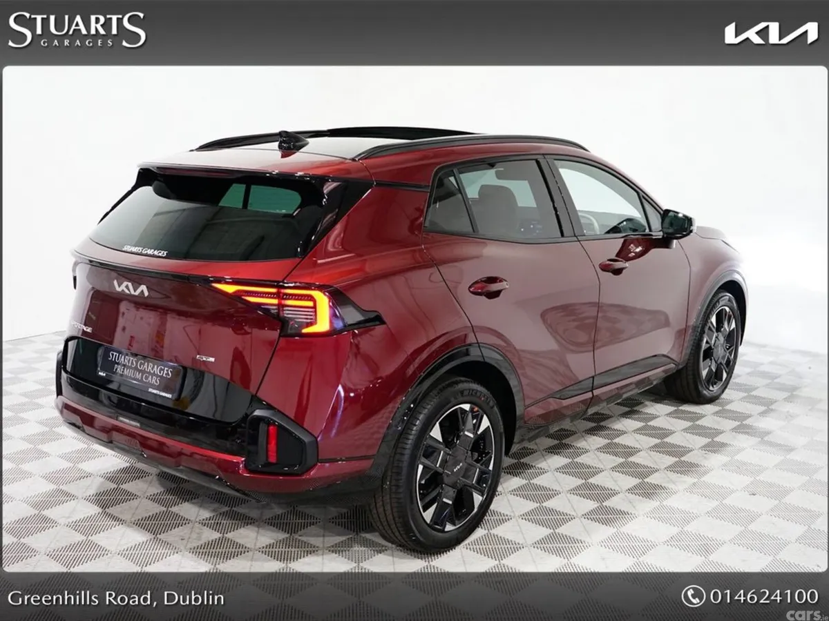 Kia Sportage SUV, Petrol Hybrid, 2027, Red