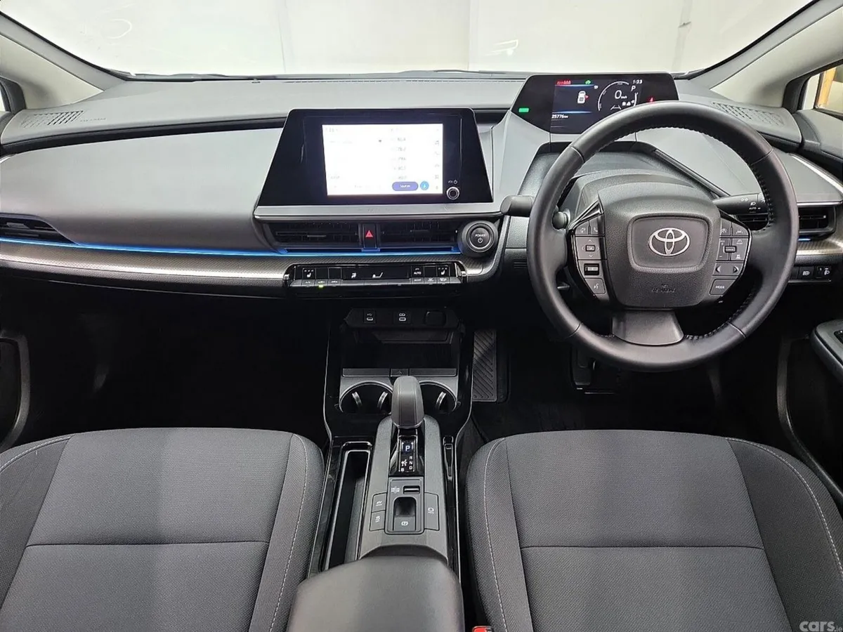Toyota Prius Hatchback, Petrol Hybrid, 2024, White