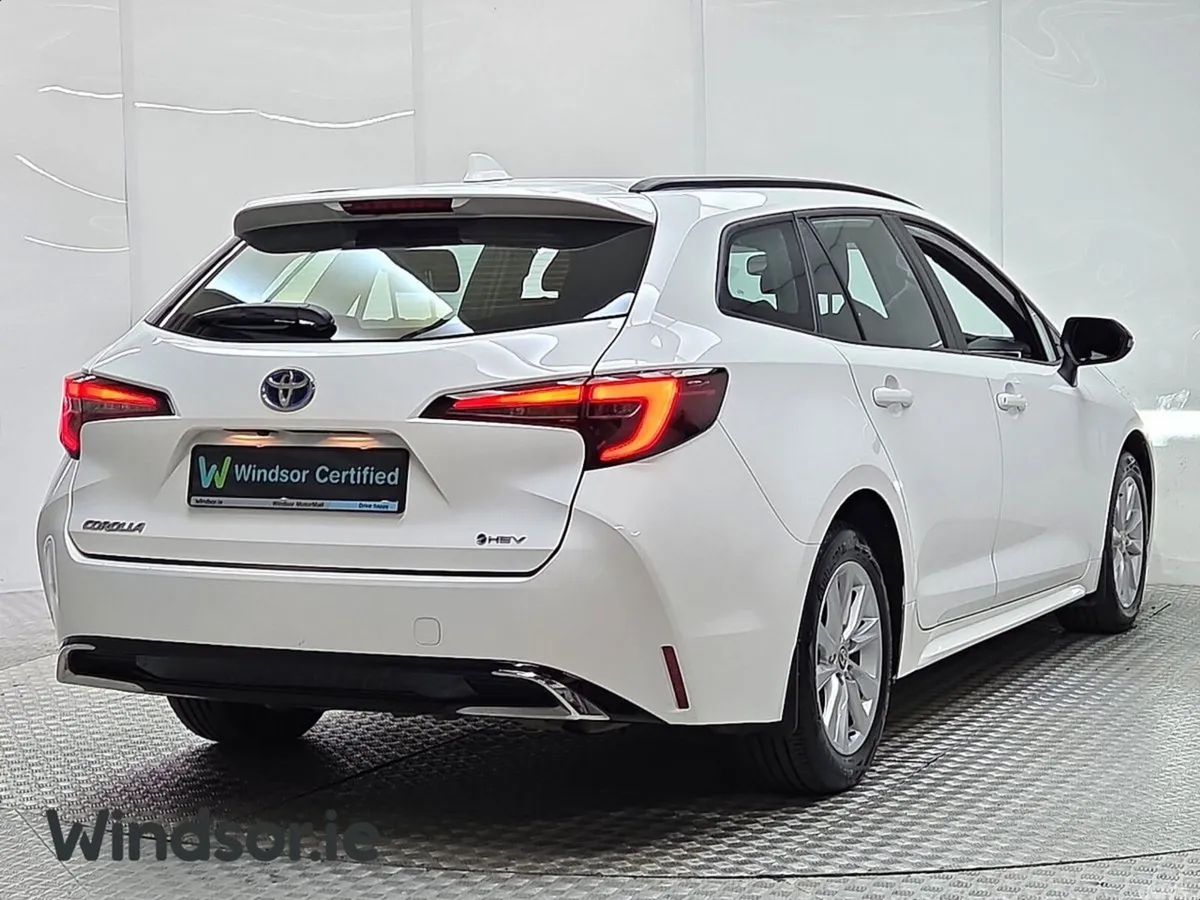 Toyota Corolla Estate, Petrol Hybrid, 2026, White