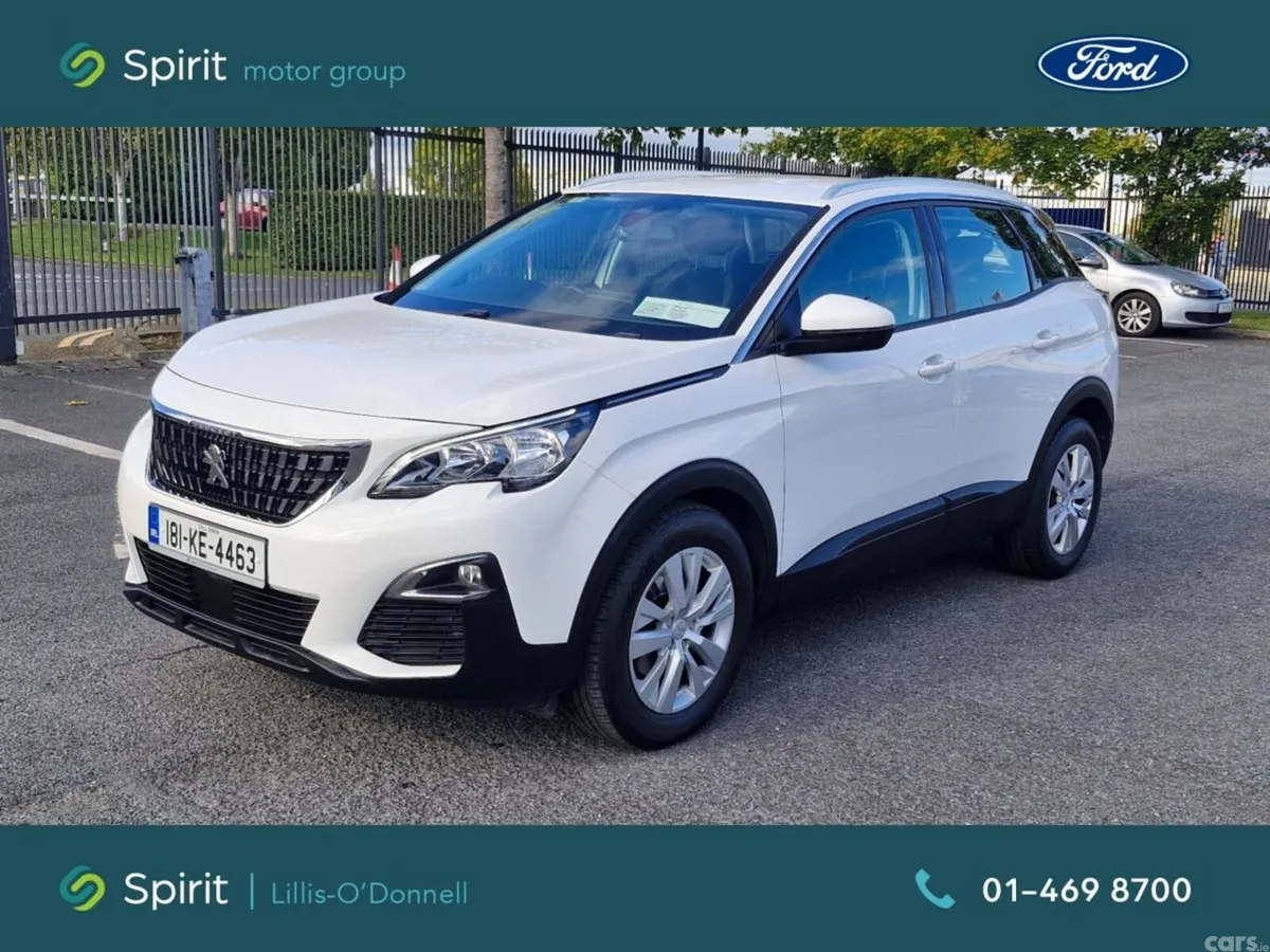 Peugeot 3008 MPV, Petrol, 2018, White