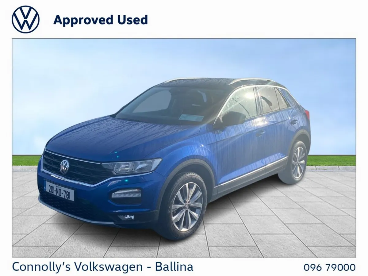 Volkswagen T-Roc SUV, Diesel, 2020, Blue