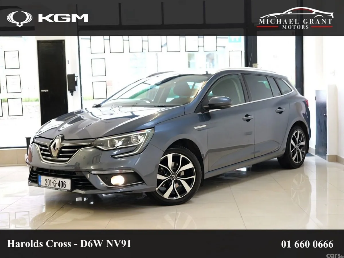Renault Megane Estate, Petrol, 2020, Grey