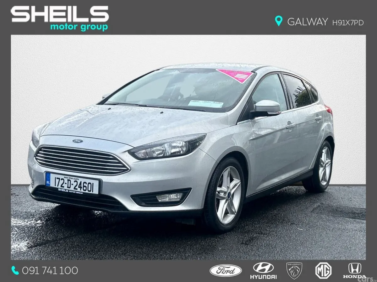 Ford Focus Hatchback, Petrol, 2017, Silver