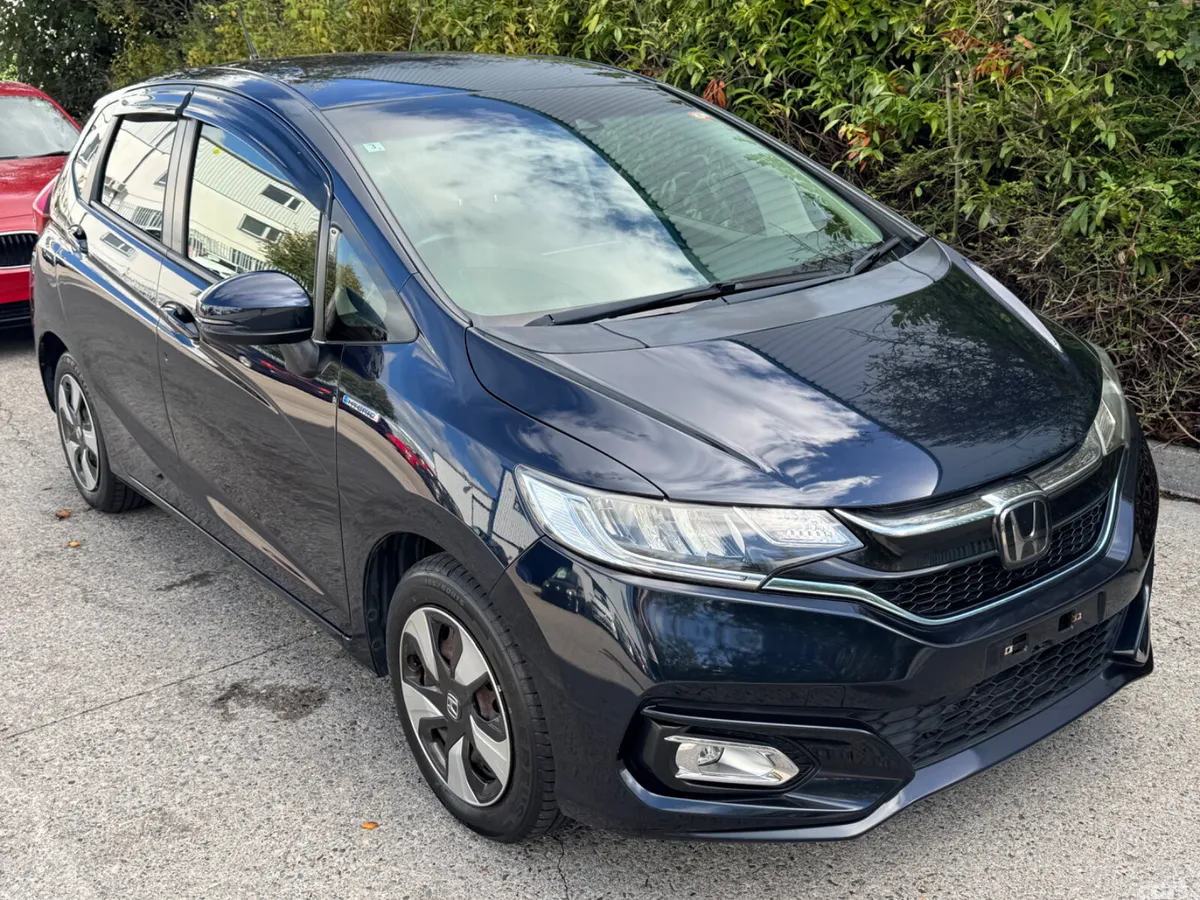 Honda Fit Hatchback, Petrol Hybrid, 2018, Black