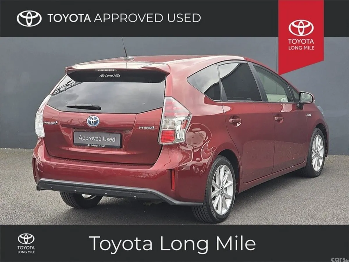 Toyota Prius MPV, Petrol Hybrid, 2019, Red