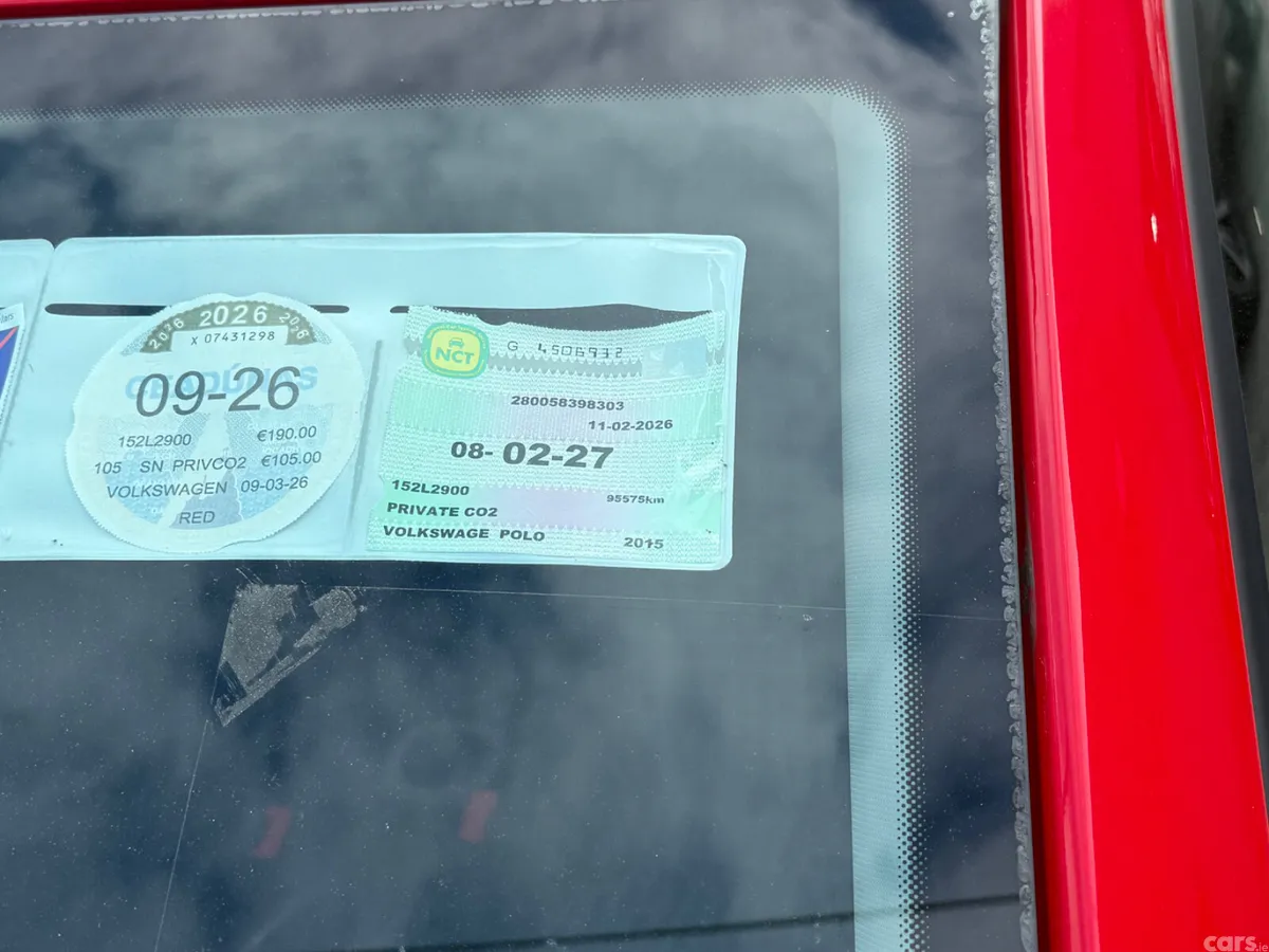 Volkswagen Polo Hatchback, Petrol, 2015, Red