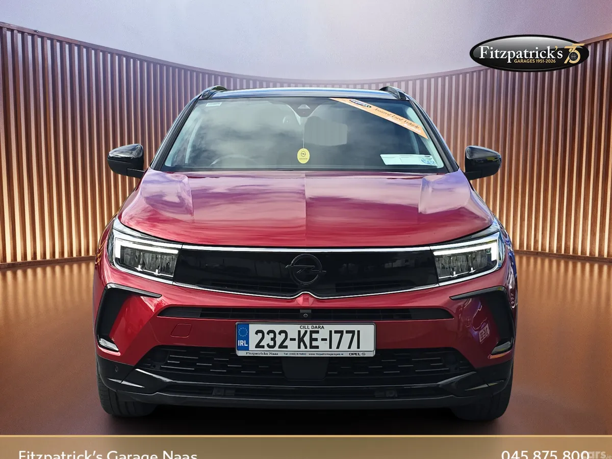 Opel Grandland X SUV, Petrol, 2023, Red
