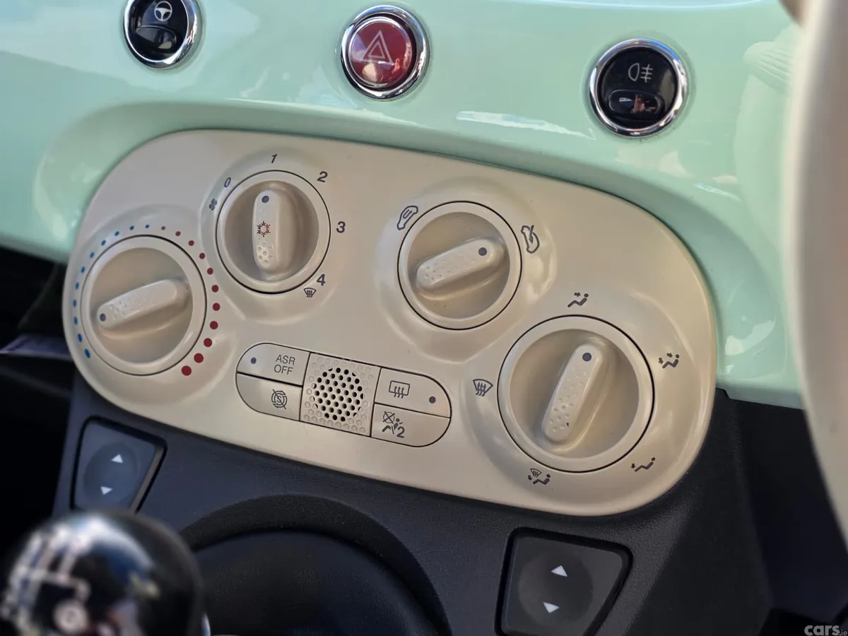 Fiat 500 Hatchback, Petrol, 2015, Green