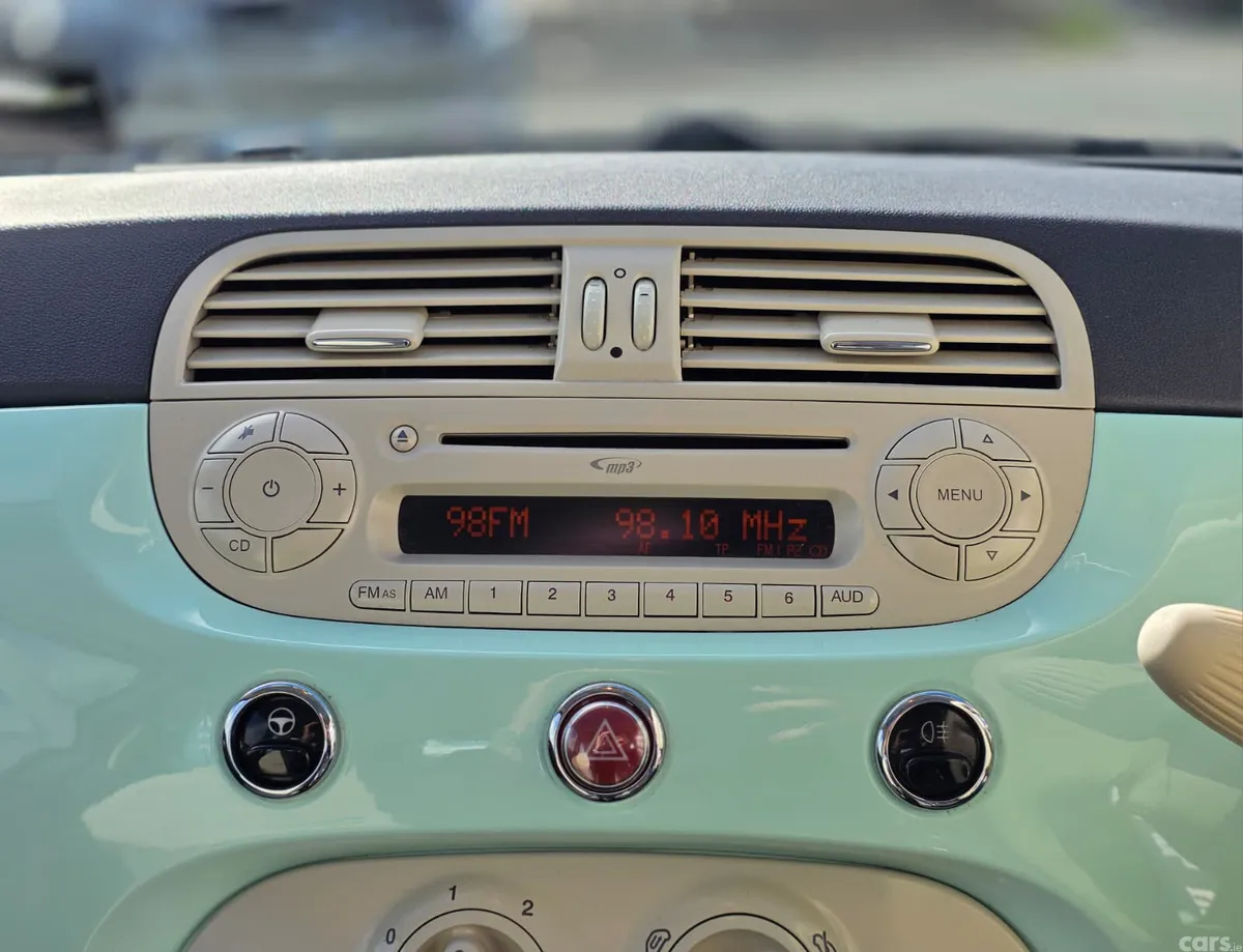 Fiat 500 Hatchback, Petrol, 2015, Green
