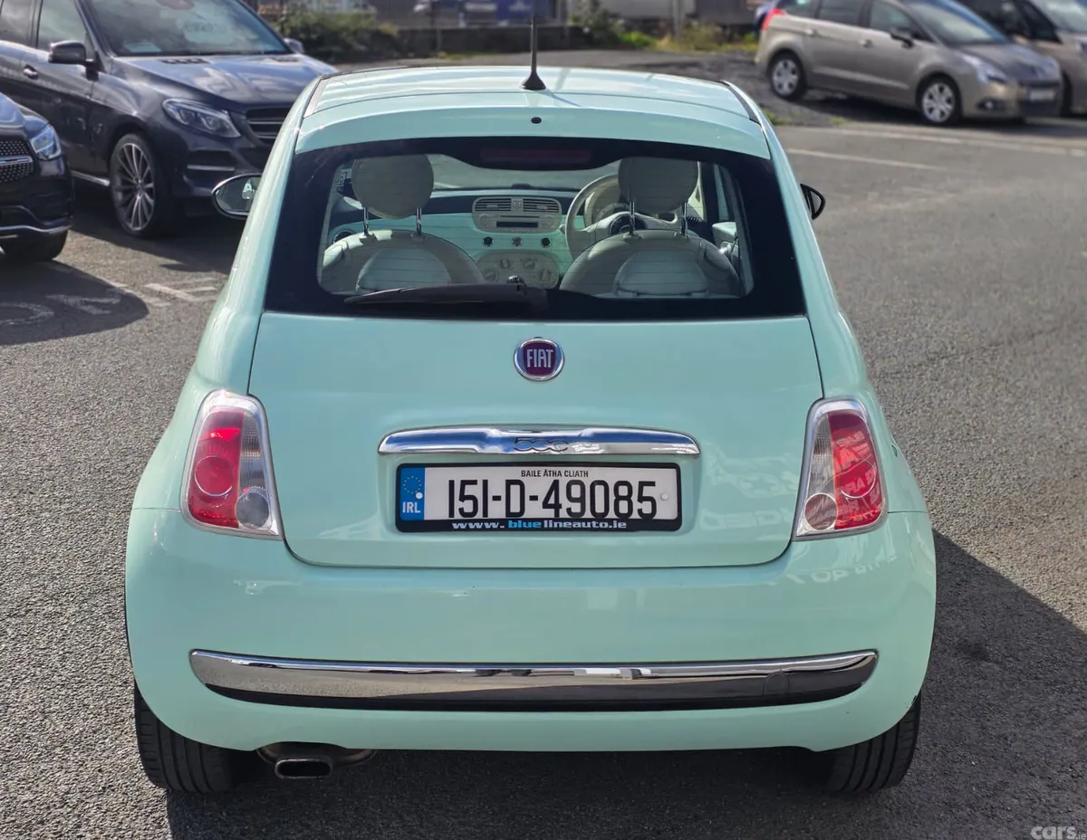 Fiat 500 Hatchback, Petrol, 2015, Green