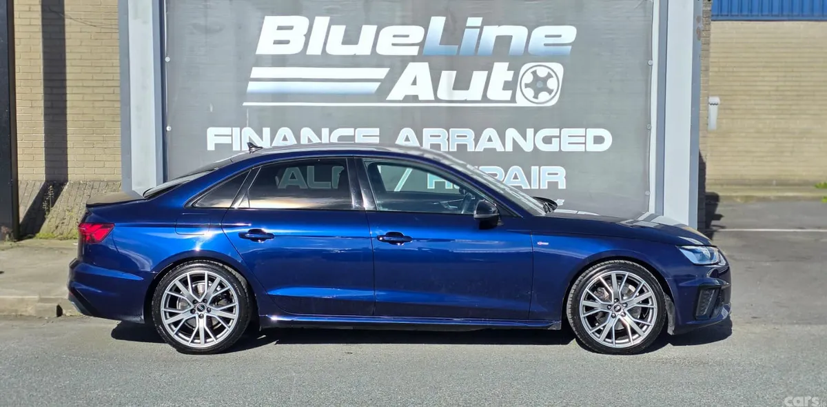 Audi A4 Saloon, Diesel, 2021, Blue