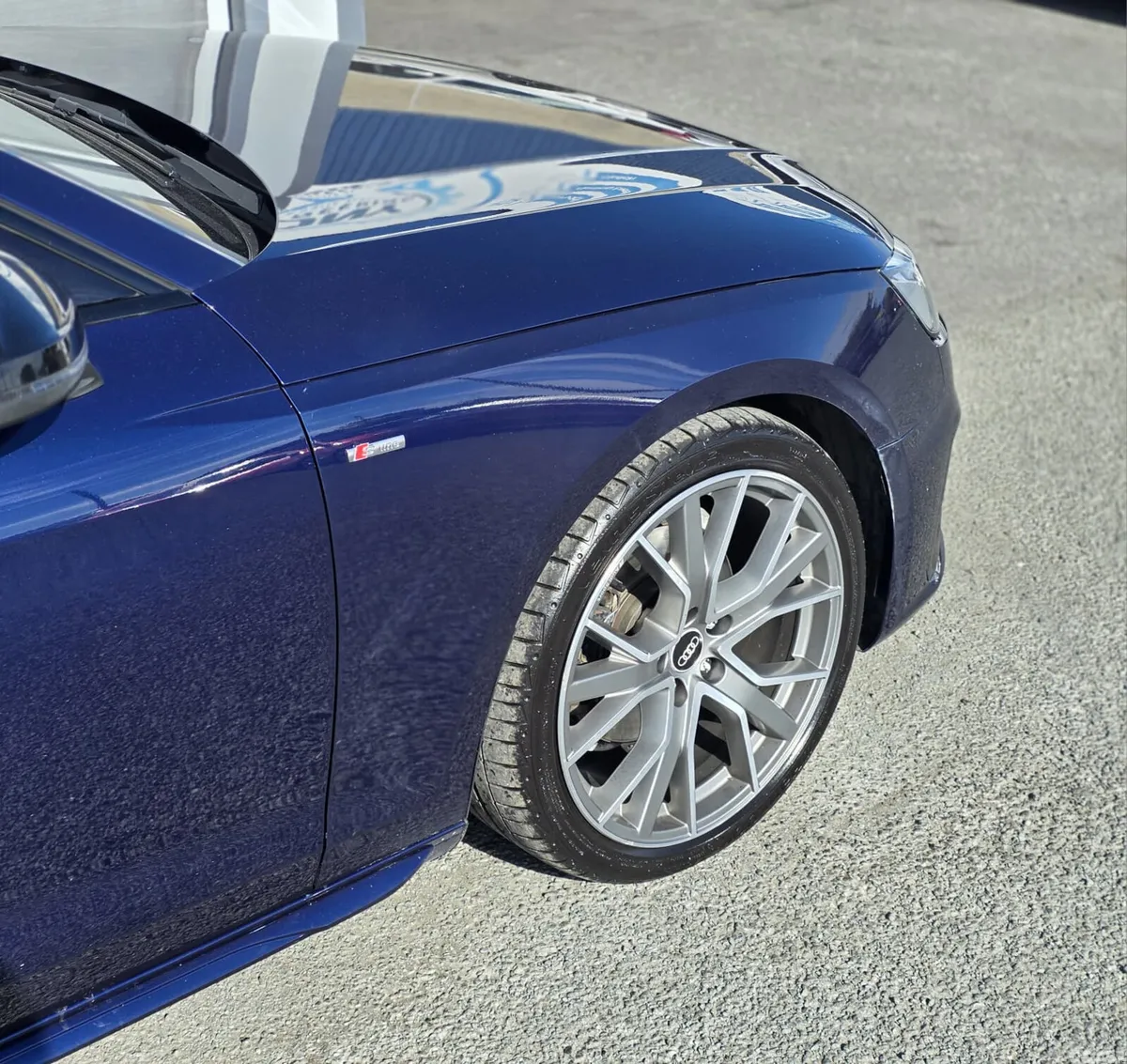 Audi A4 Saloon, Diesel, 2021, Blue