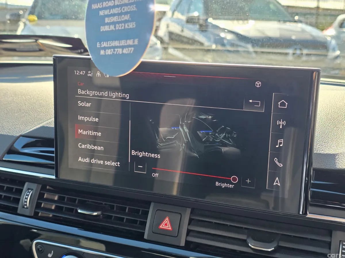 Audi A4 Saloon, Diesel, 2021, Blue