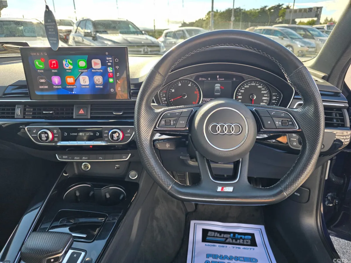 Audi A4 Saloon, Diesel, 2021, Blue