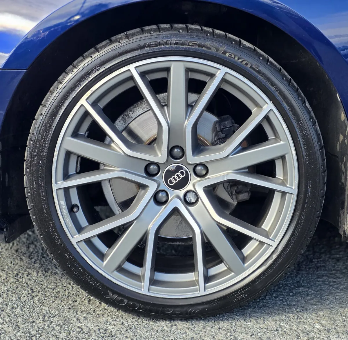 Audi A4 Saloon, Diesel, 2021, Blue