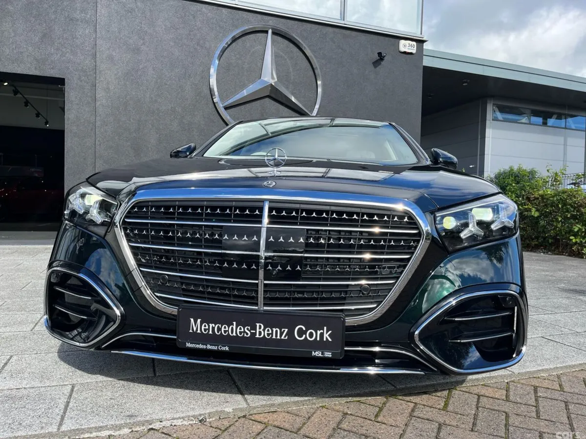 Mercedes-Benz S-Class Saloon, Petrol Plug-in Hybrid, 2026, Green