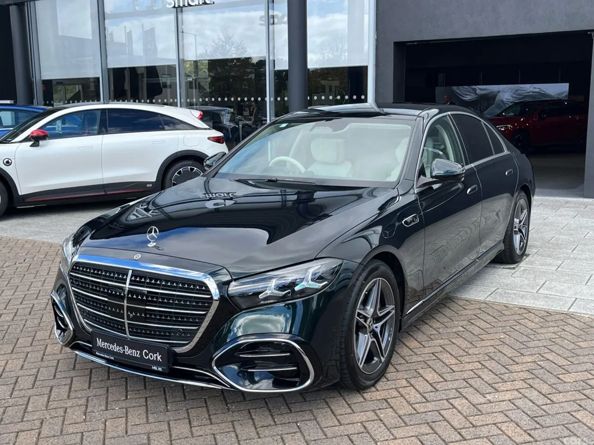Mercedes-Benz S-Class Saloon, Petrol Plug-in Hybrid, 2026, Green