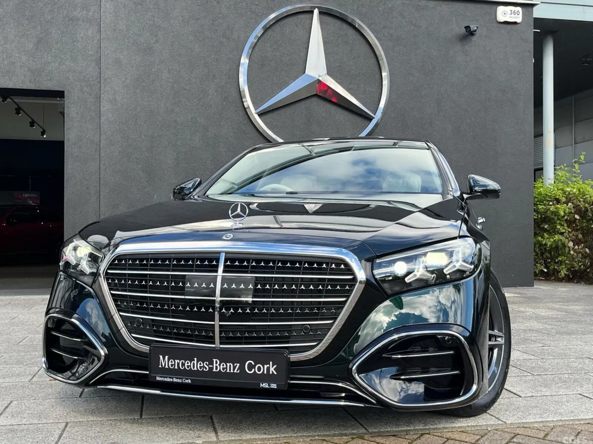 Mercedes-Benz S-Class Saloon, Petrol Plug-in Hybrid, 2026, Green